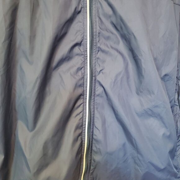 Nike Jacket Womens XL Navy Blue Full Zip Winsbreaker Lightweight Swoosh Logo - Picture 4 of 16